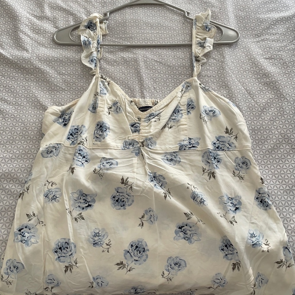 Floral, flowy tank top